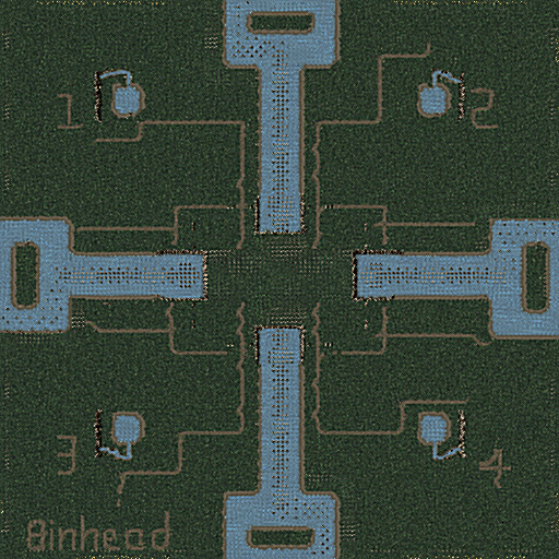 IronQuadrant V0.3 - No Helis - T1 TL, T2 TR, T3 BL, T4 BR