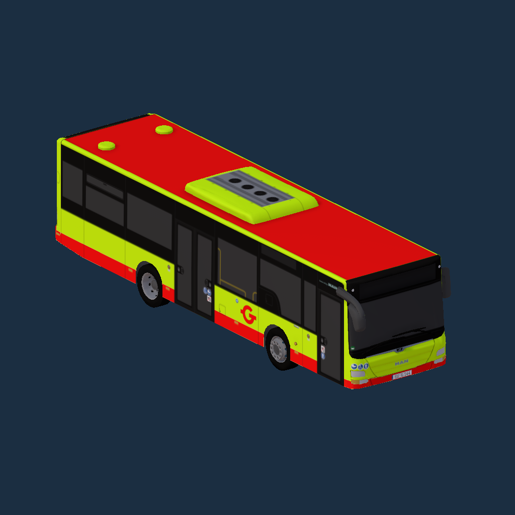 GPA malowanie dla autobusu Man Lion's City A47