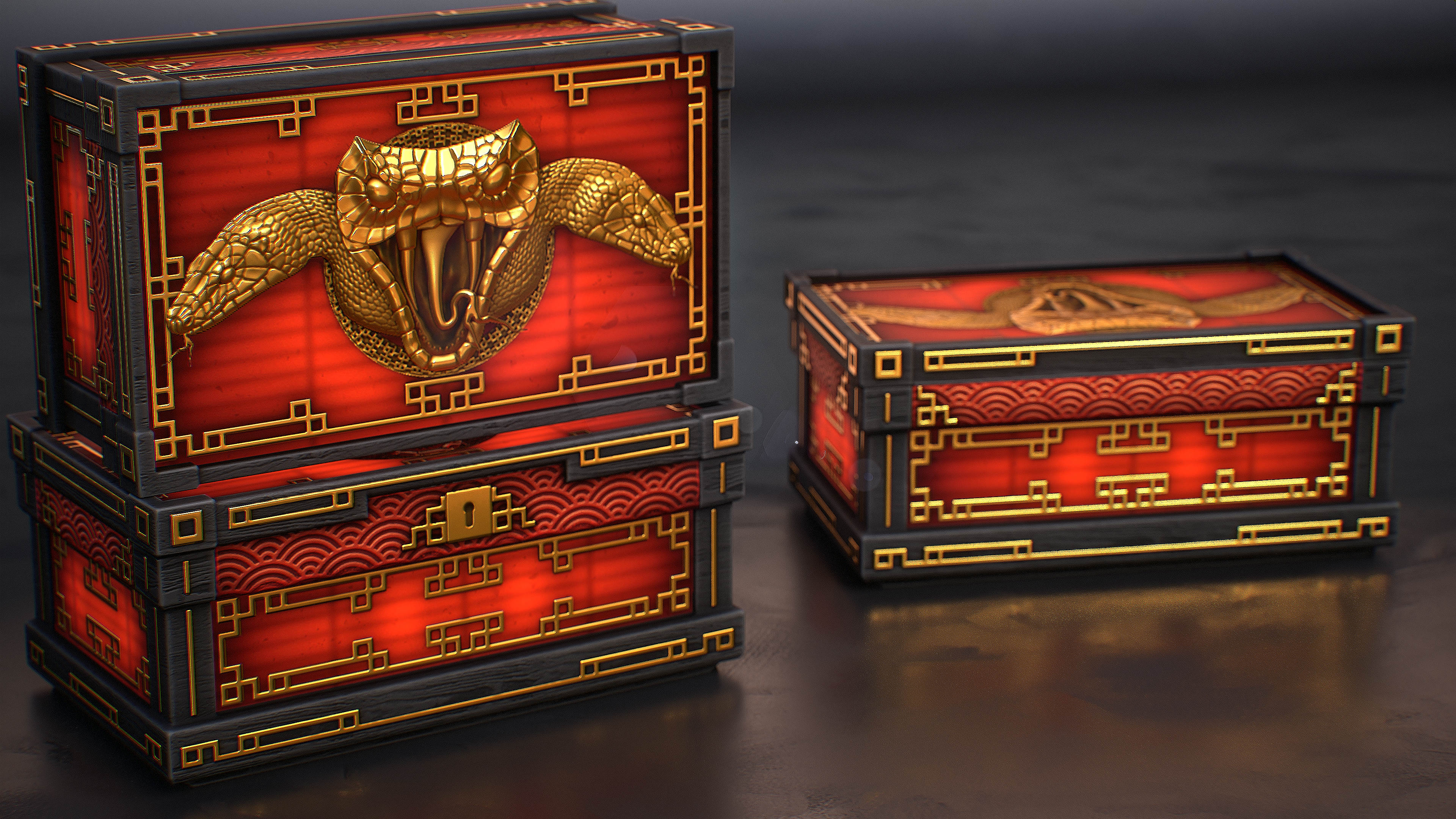Large Snake Box