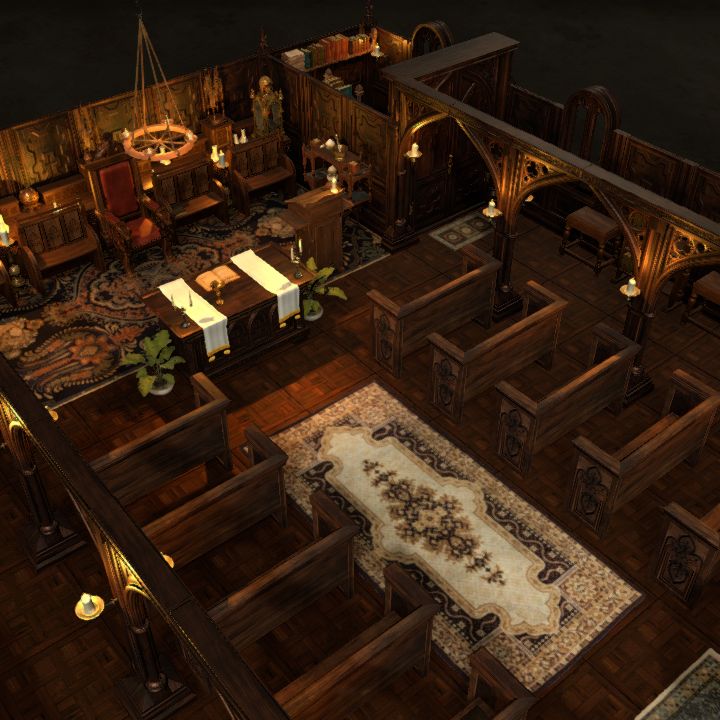 MEDIEVAL WOODEN CHURCH