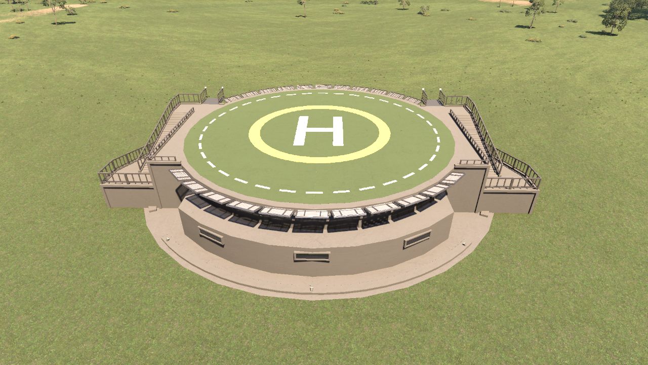 Large Helipad