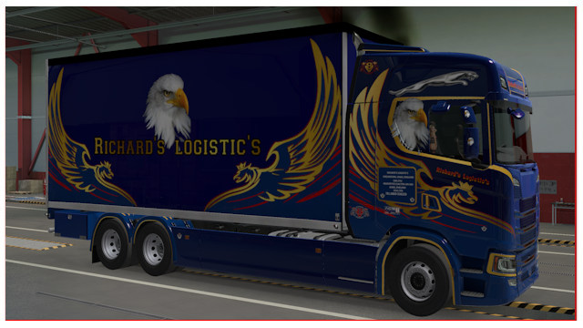 Richard's Logistic's BDF Tandem Skin