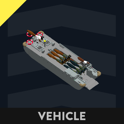 Dinosaur LCA Landing Craft Assault Loaded M