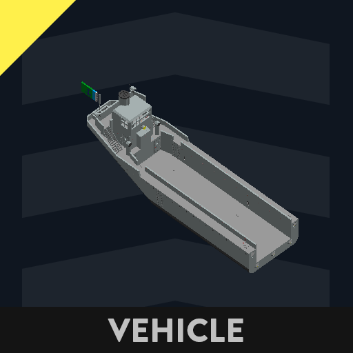 Dinosaur LCT Landing Craft Tank Stern