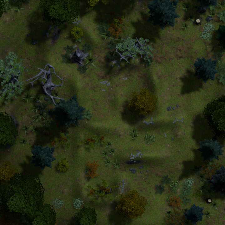 Forest ruin near gone (Seldom)