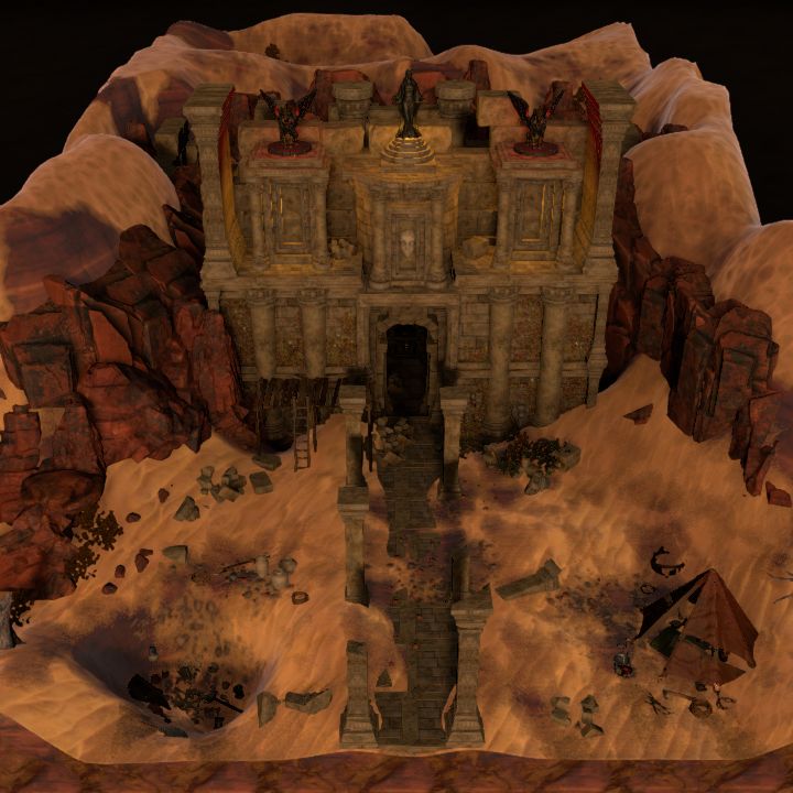 Desert Temple DAM CHallenge