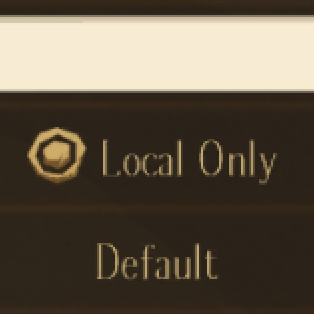 Default: Local