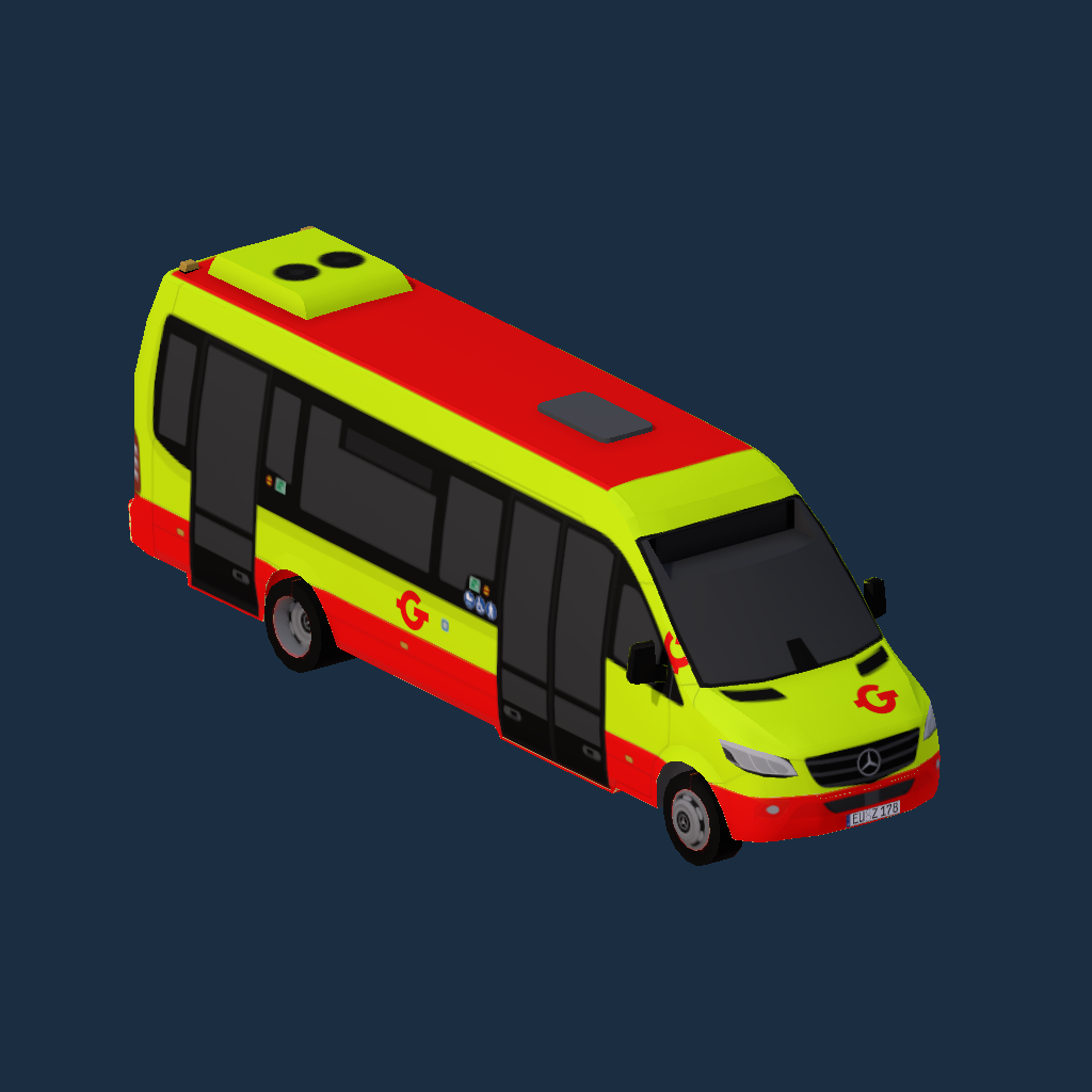 Malowanie GPA dla MB Sprinter City 75