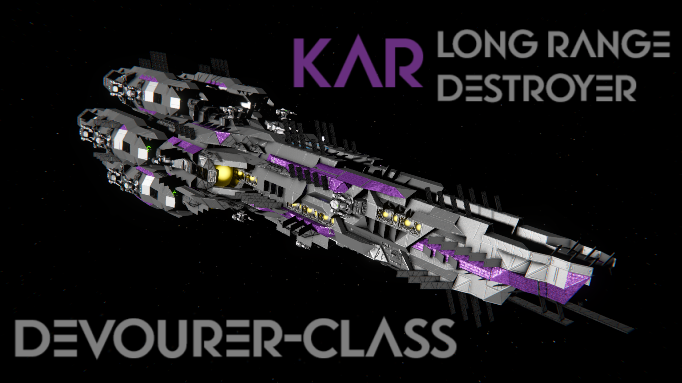 KAR Devourer-class long range destroyer
