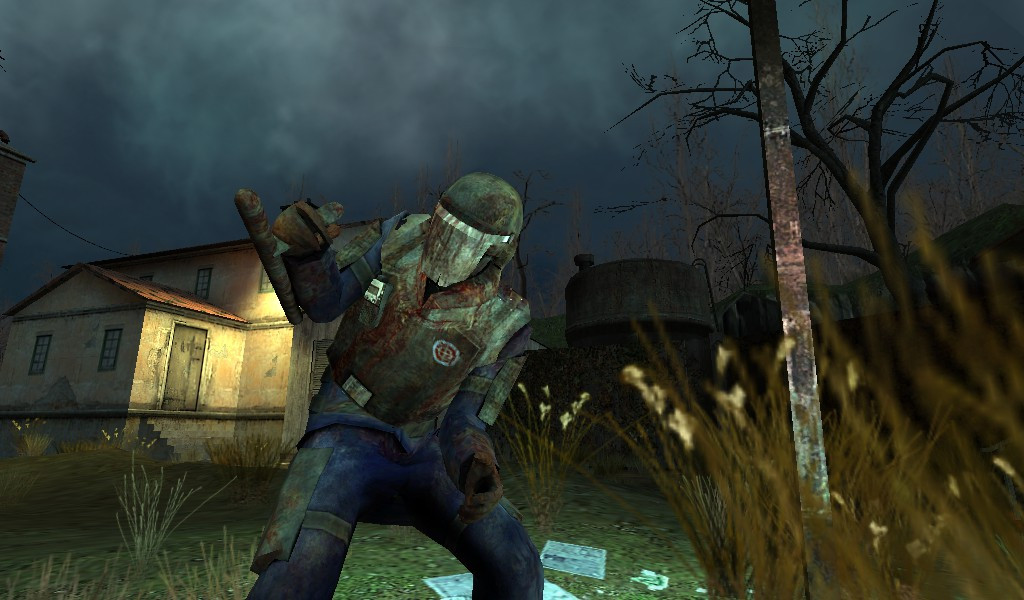 Infected Riot Officer