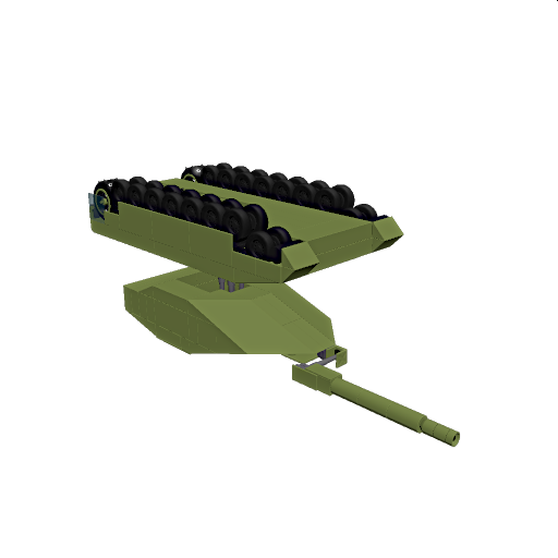 Leopard 2a5 Tank Base Mesh