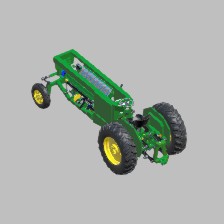 Old John Deere with GIANT V16