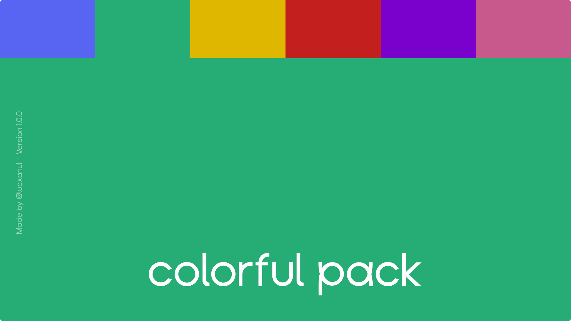 Colorful Pack - Mint
