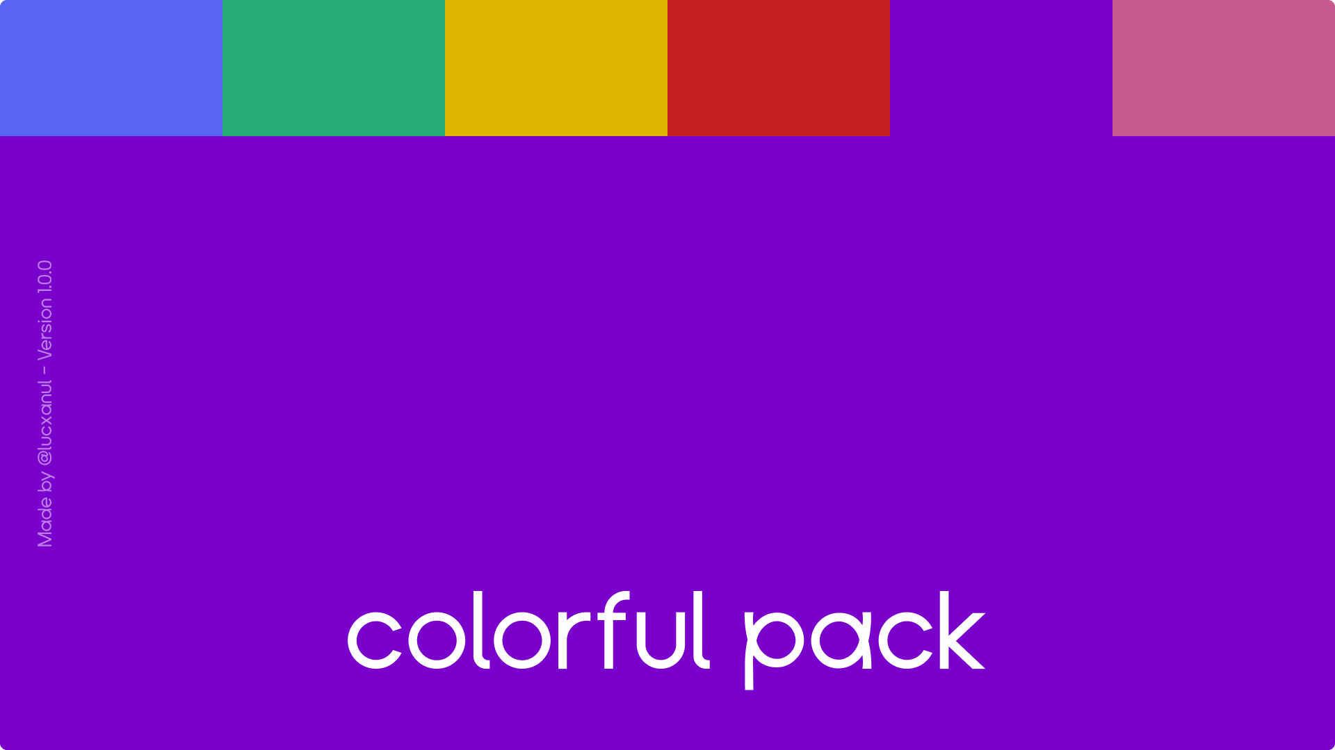 Colorful Pack - Amethyst