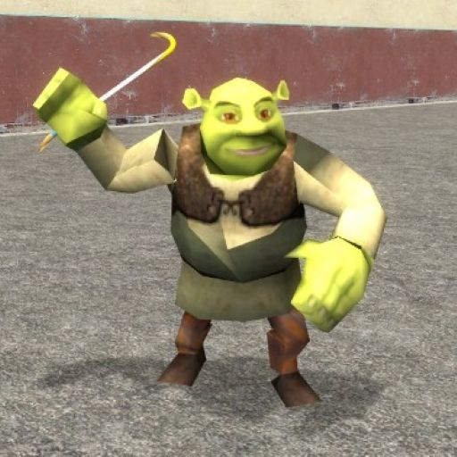 Shrek Super Slam DS Player Model & NPCs