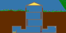 secret base with zombe