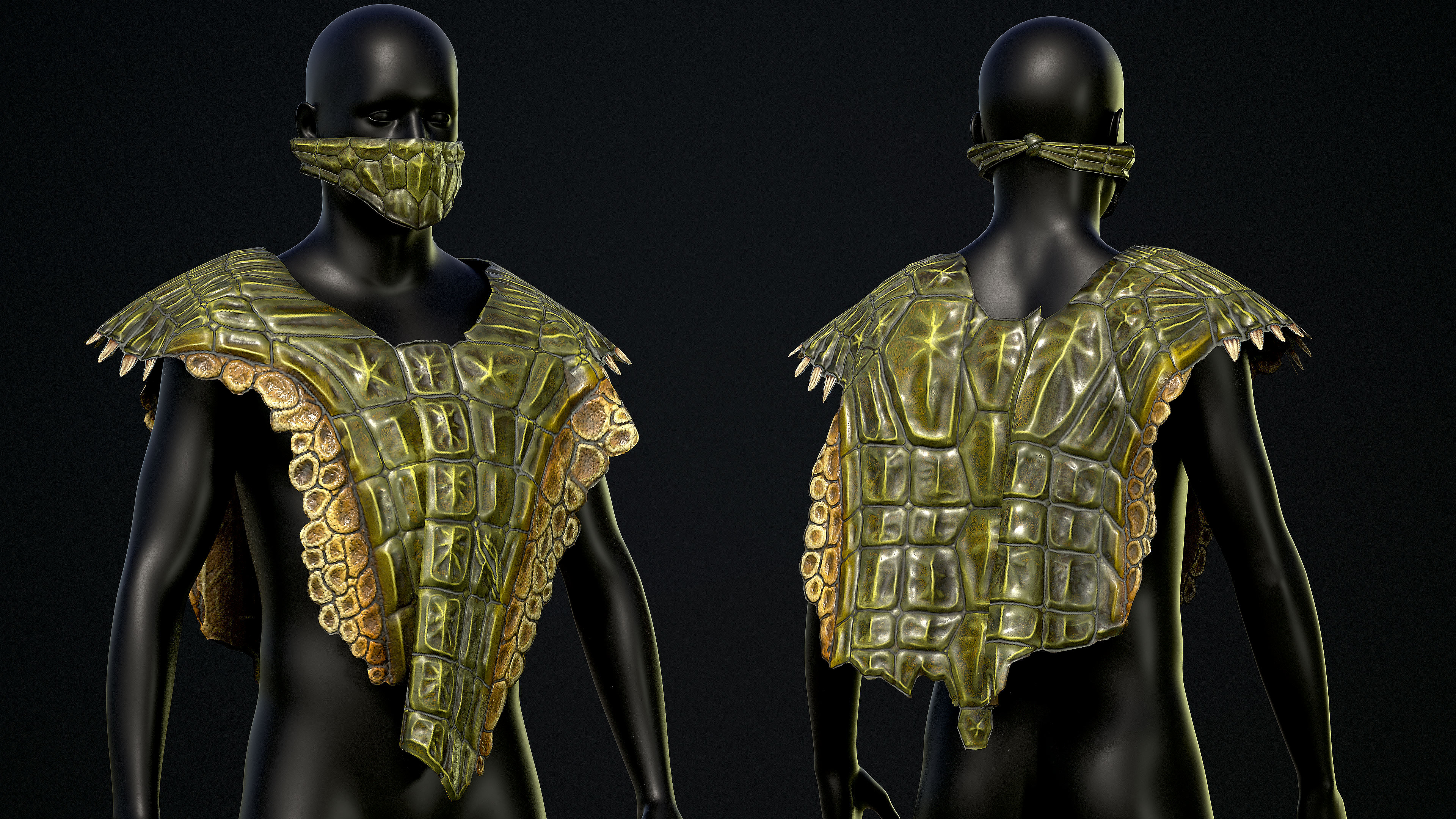 Reptile Hunter Poncho
