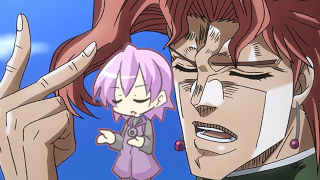Noble Pope (Stardust Crusaders) over Nanako's theme