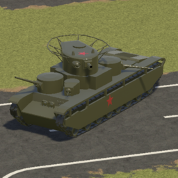 1934 Soviet T-35 Heavy Tank (Multiple Crew)