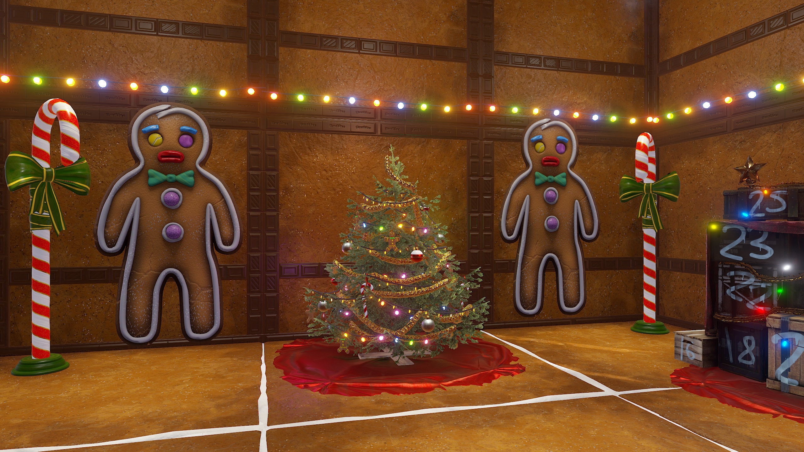Gingerbread Man Rug