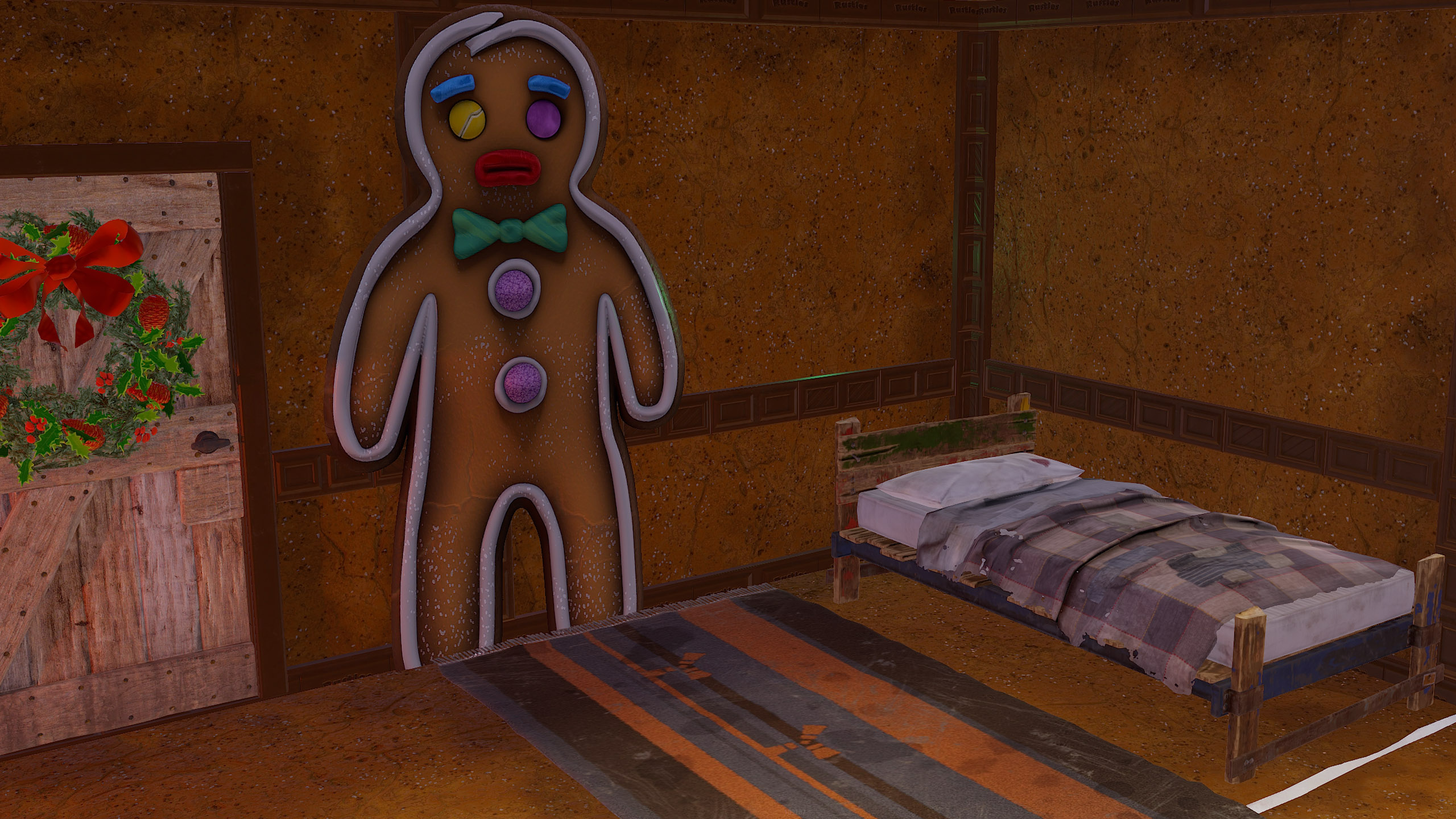 Gingerbread Man Rug