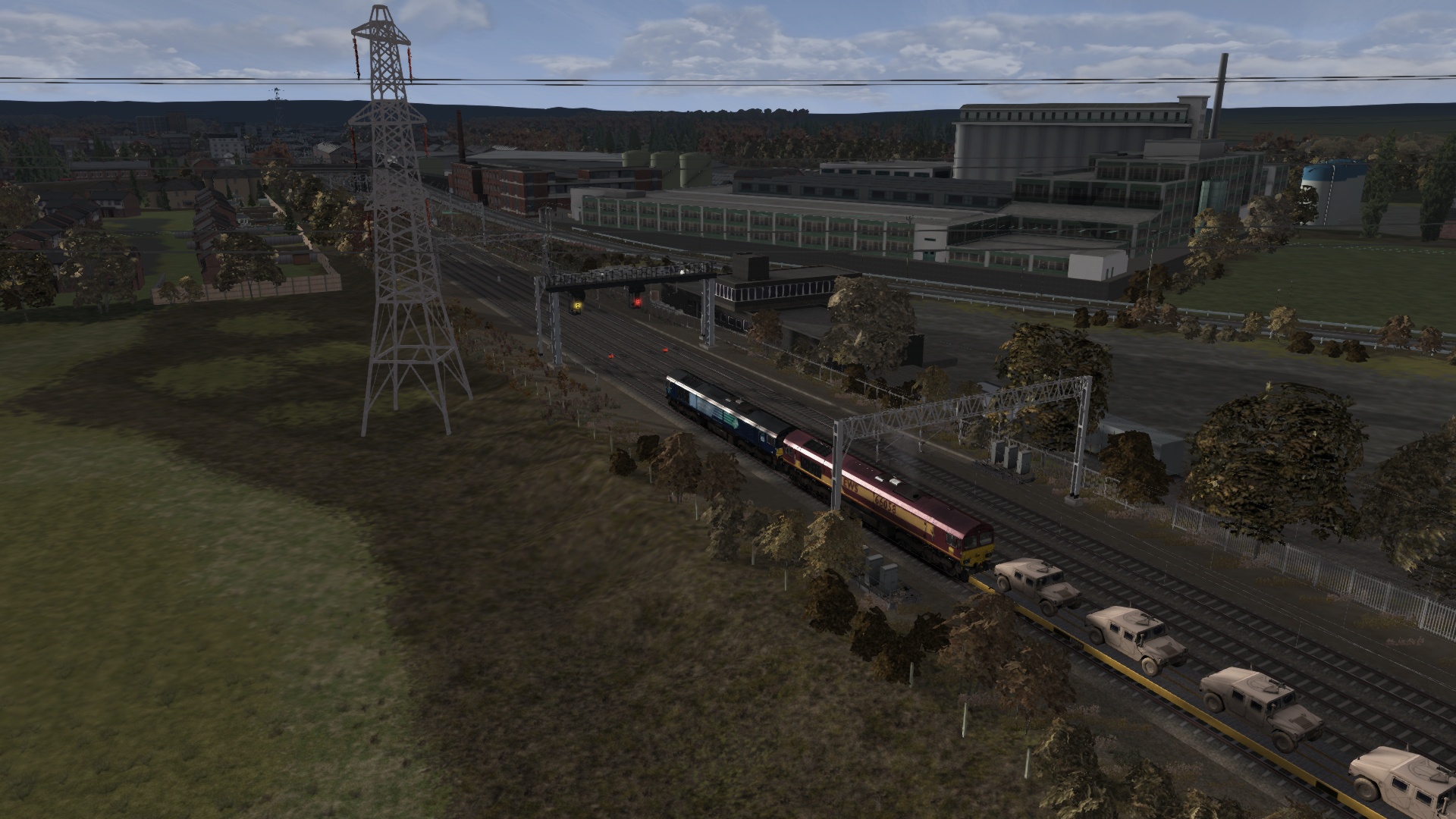 338 UK railway tour WCML Trent Valley Part 1 Stafford to Rugeley