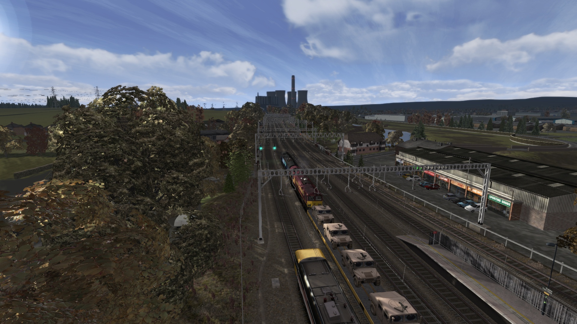 339 UK railway tour WCML Trent Valley Part 2 Rugeley to Lichfield