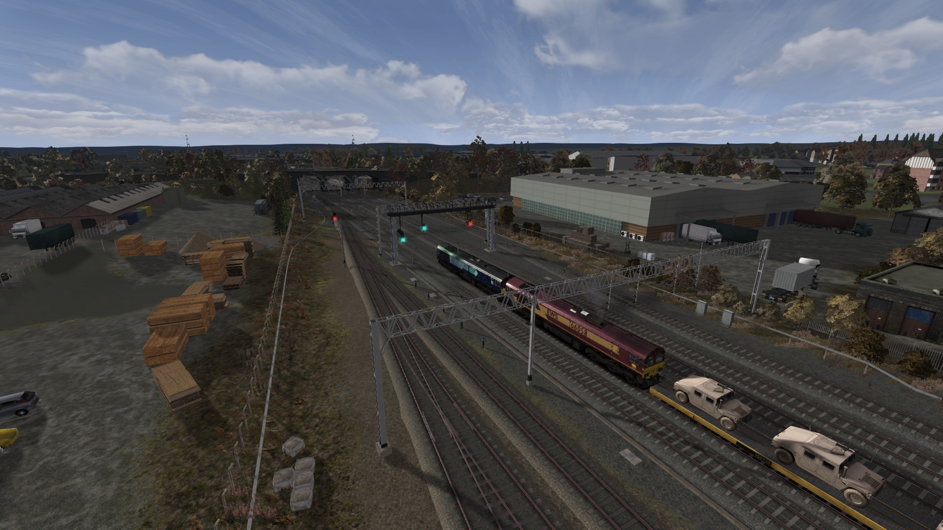 340 UK railway tour WCML Trent Valley Part 3 Lichfield to Tamworth