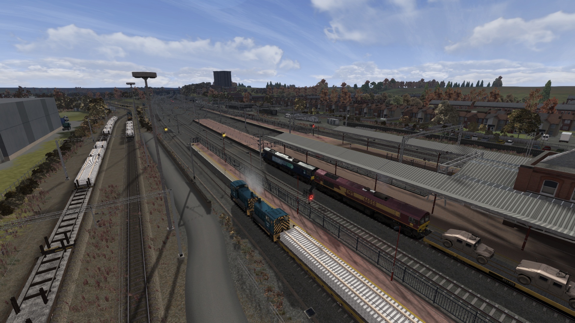 343 UK railway tour WCML Trent Valley Part 6 Rugby to DIRFT