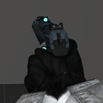White Tritium Iron Sights for Pulse Pistol