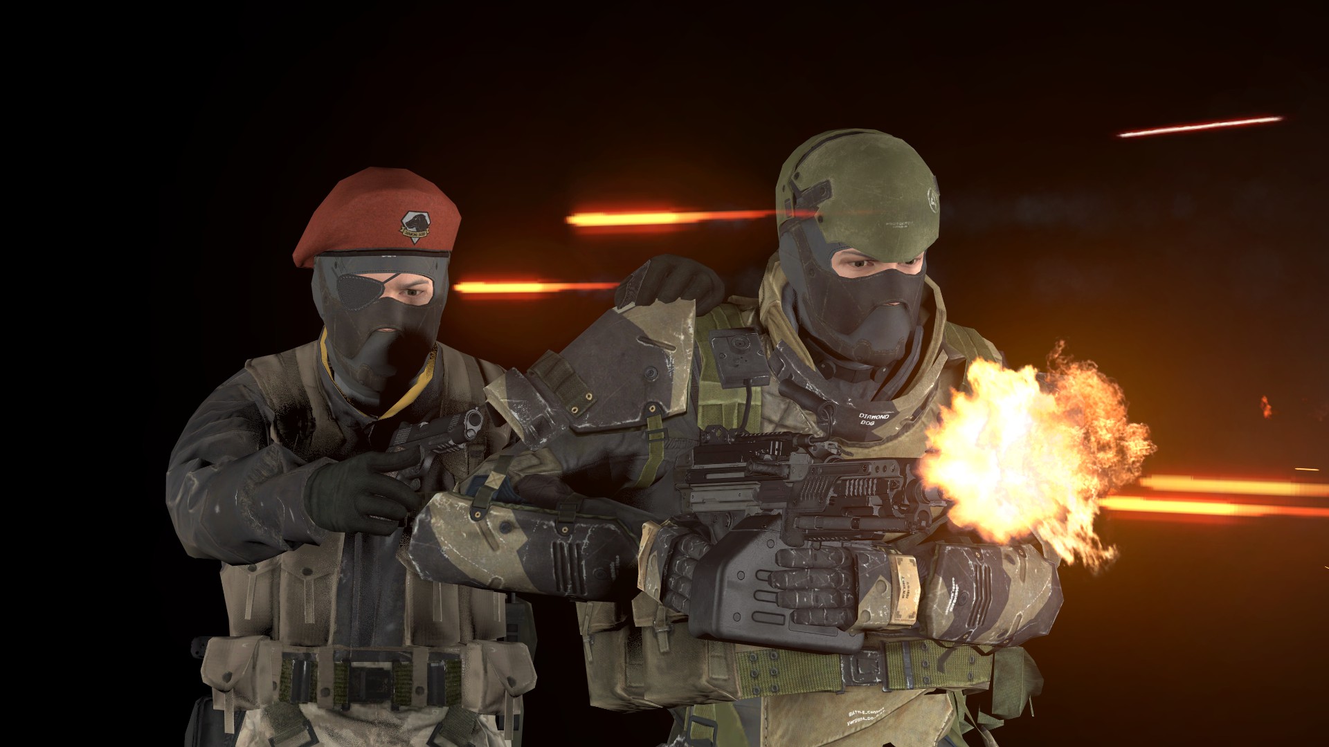 Steam Workshop::MGS5 Diamond Dog Soldier Playermodel + NPC