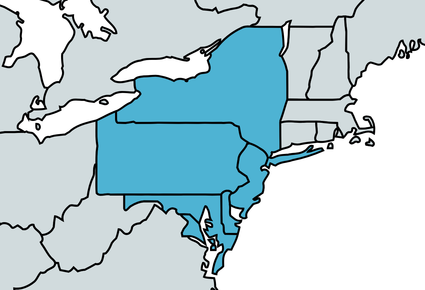 Turse's Mid-Atlantic States Rework
