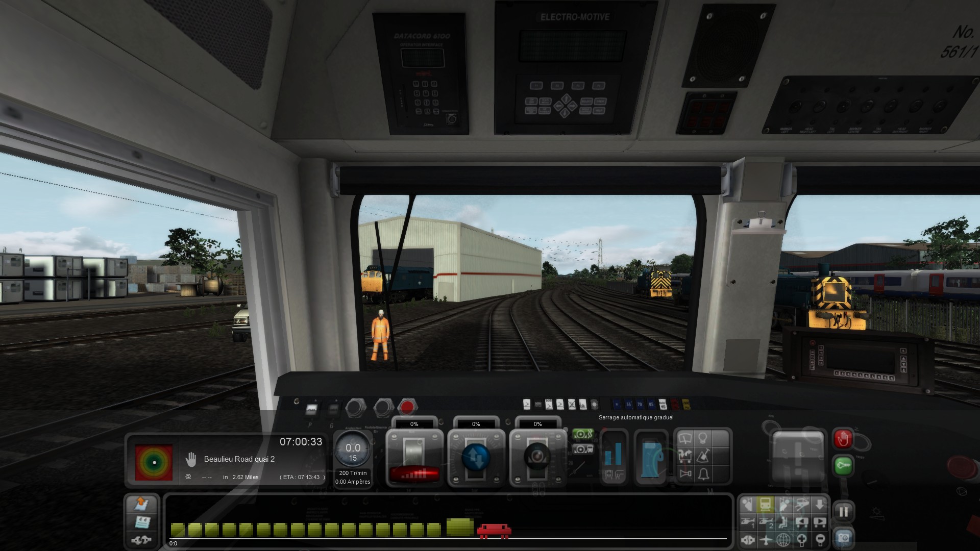 367 UK railway tour WSML Southampton to Bournemouth Part 2 Terminal Sea to Beaulieu