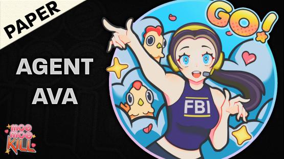Sticker Moe Moe Kill! | Agent Ava