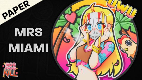Sticker Moe Moe Kill! | Mrs. Miami