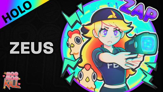 Sticker Moe Moe Kill! | Zeus (Holo)