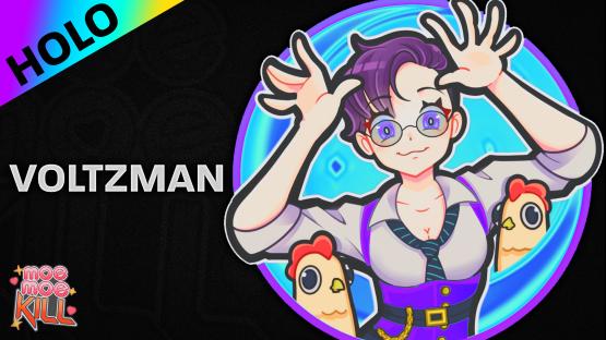 Sticker Moe Moe Kill! | Voltzman (Holo)