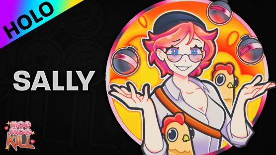 Sticker Moe Moe Kill! | Sally (Holo)