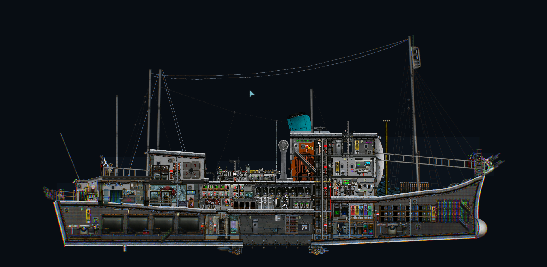 whale catcher 捕鲸船 – Barotrauma Mod