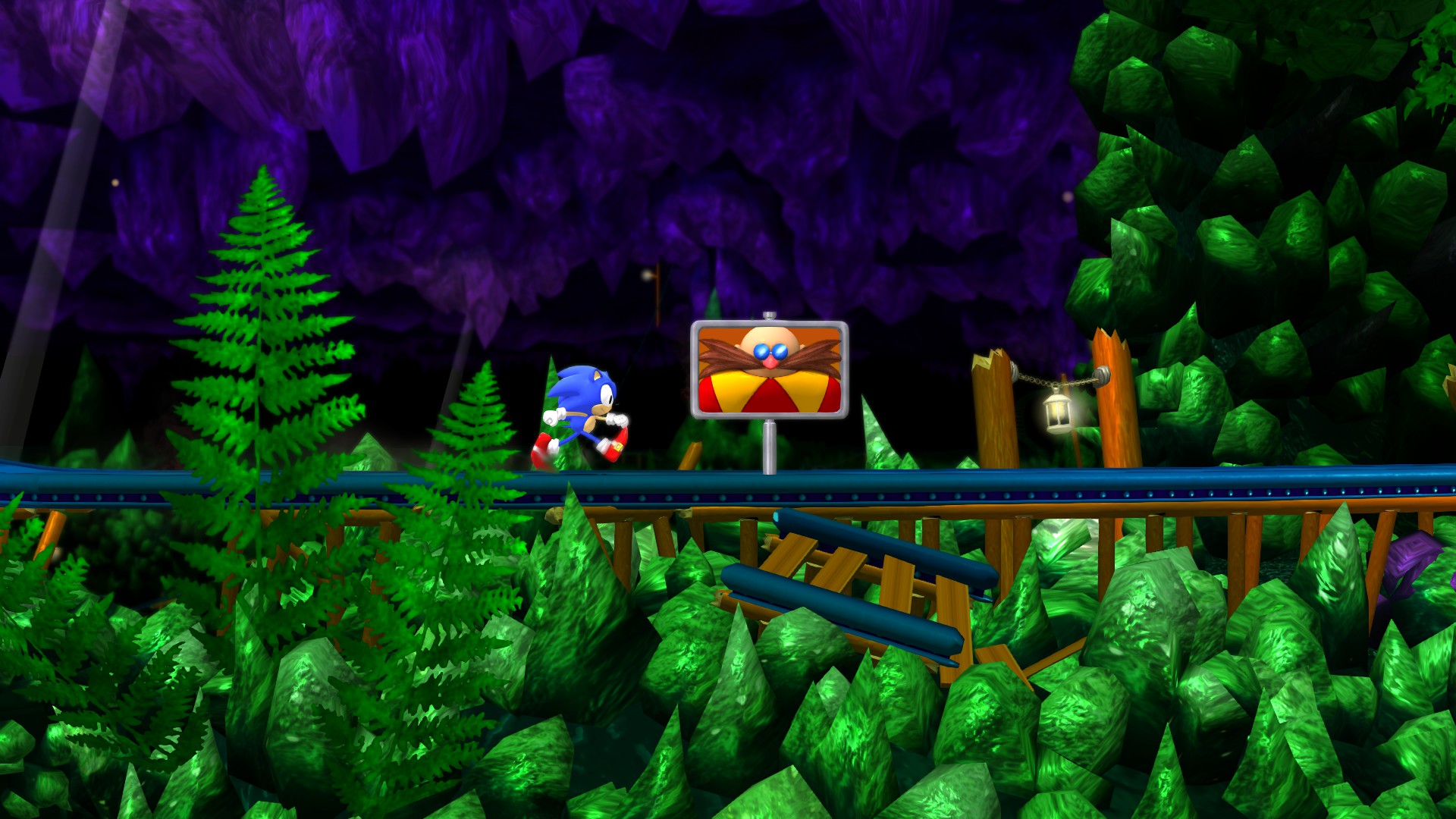 Hub world 1 image - Classic Sonic 3D Adventure - ModDB