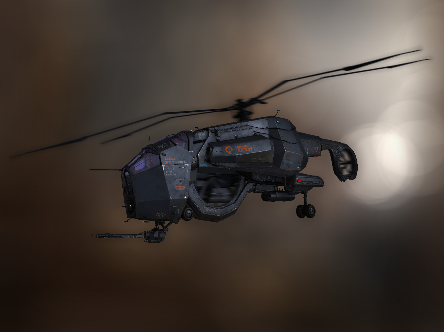 Half-life 2: Hunter Chopper Remake