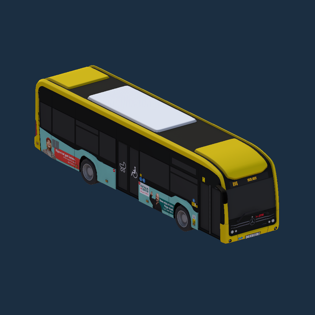 MB eCitaro - BVG (1820 I 1821 - Rathaus Center Pankow (BeBerlin))