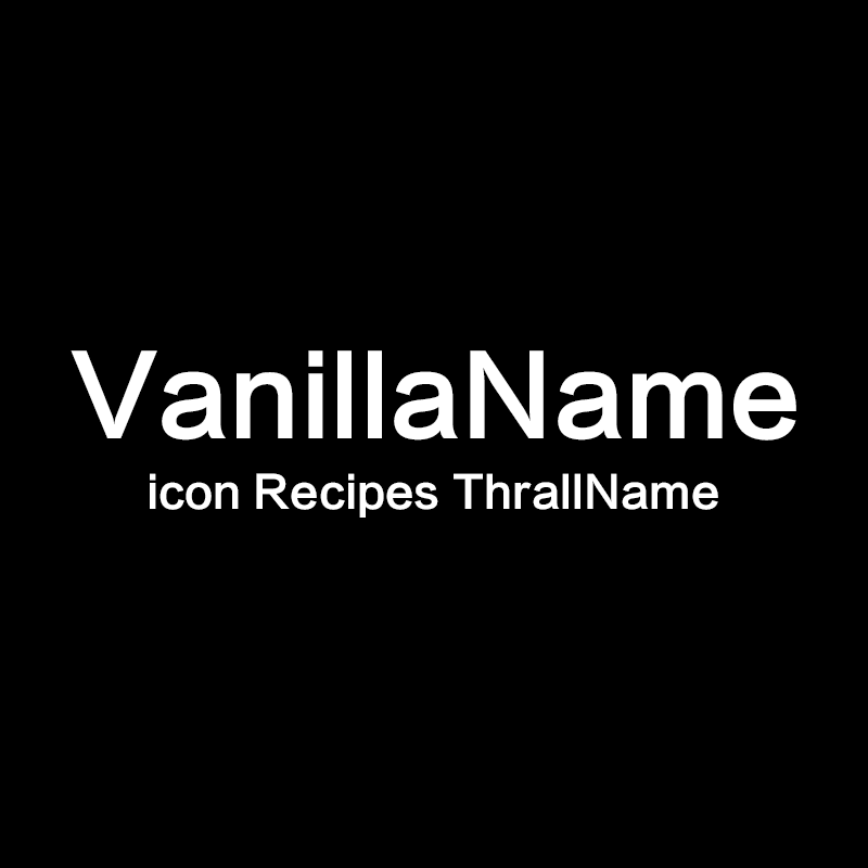 Vanilla Name