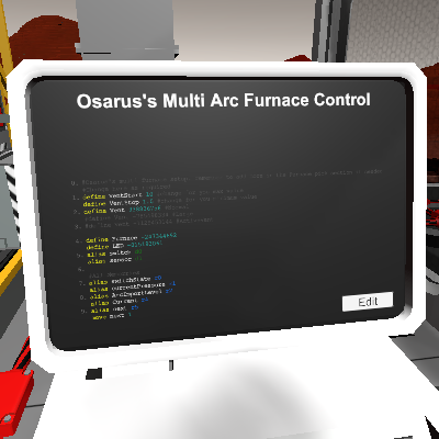 Osarus's Multi Arc Furnace Control