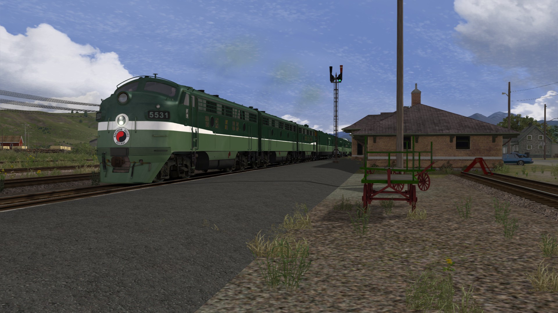 NP Train 25 "North Coast Limited", pt 2