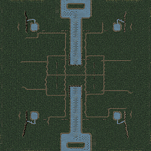 IronRush no Rush - Allies and Soviets (Team 1 go left, Team 2 go right) WT, No Cruiser, No Gap, No GPS