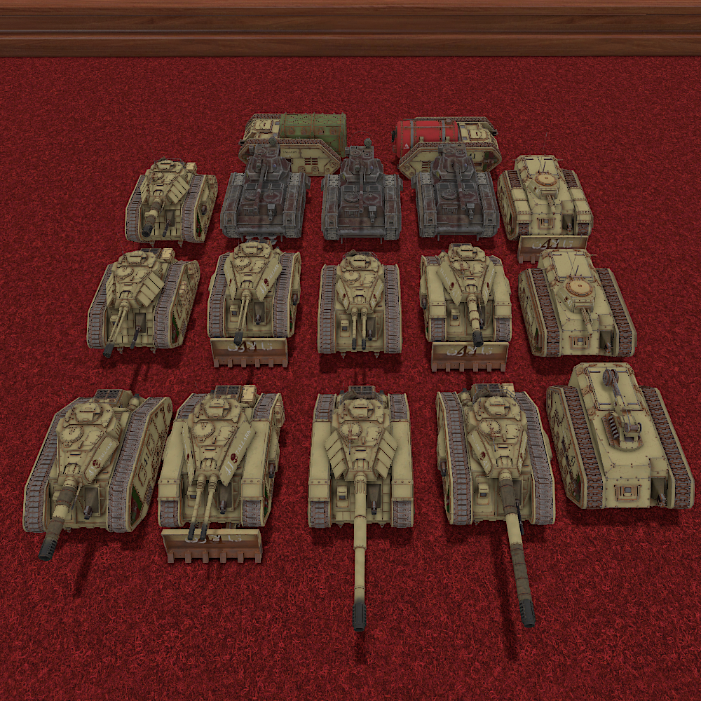 Imperial Guard Vehicles
