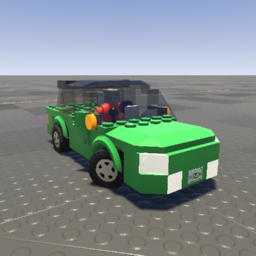 Toy Building Block Car (Electric)