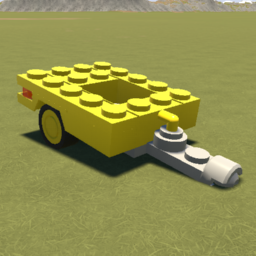 Toy Building Block Trailer