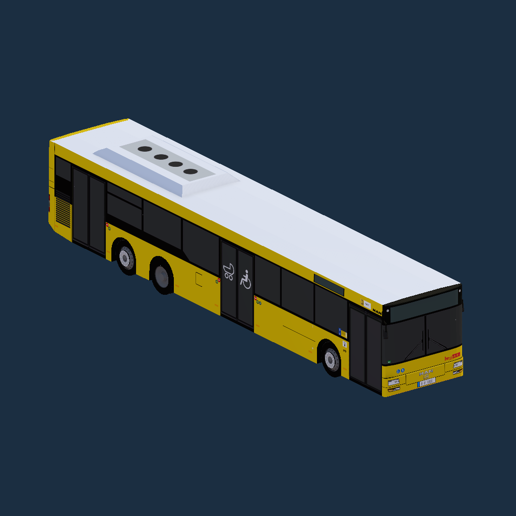 MAN NL313 15 - BVG (IST Türen - Neulack)
